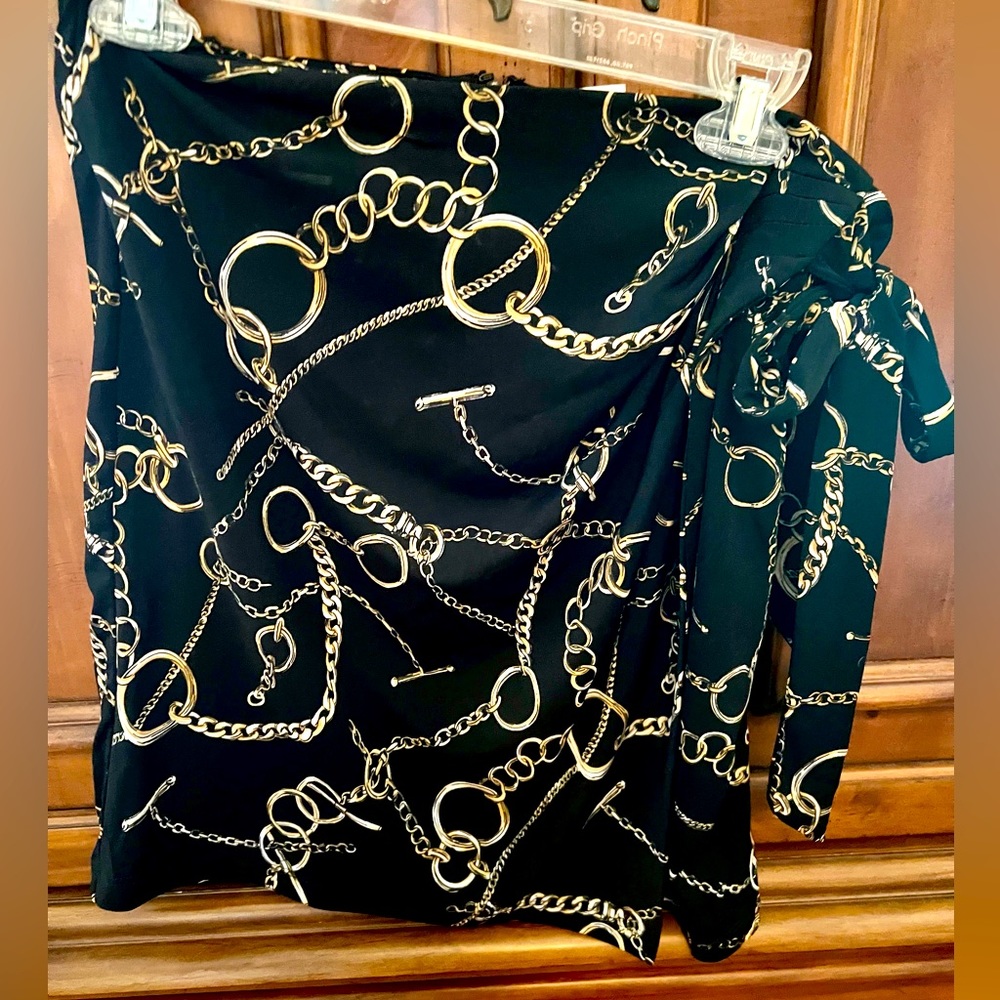 NWT Equestrian Wrap around skirt